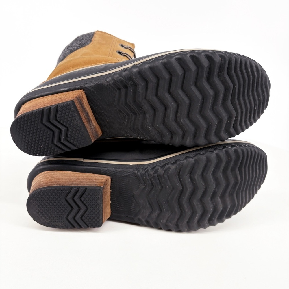 SOREL Slimpack II Lace Waterproof Boots in Elk Black 7.5 - Picture 12 of 16
